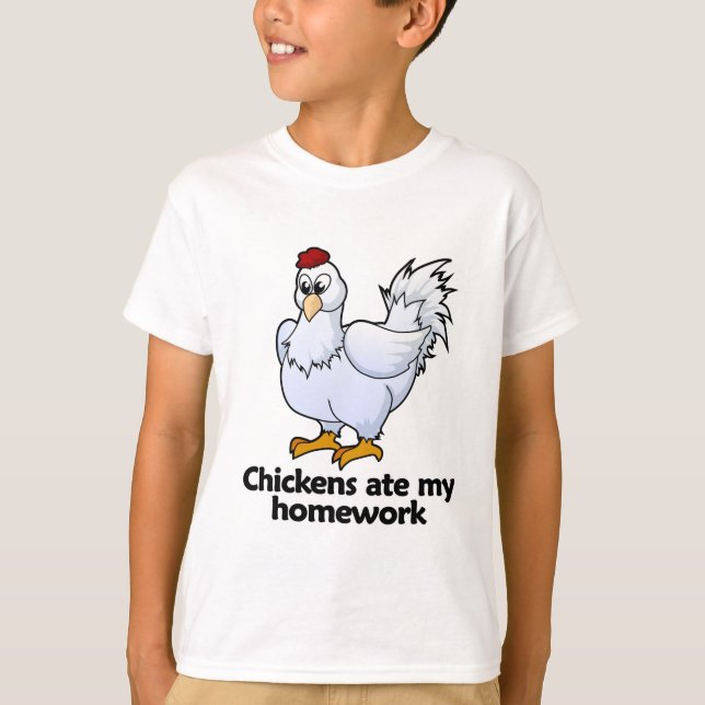Hönor åt min läxa t-shirt (Framsida)