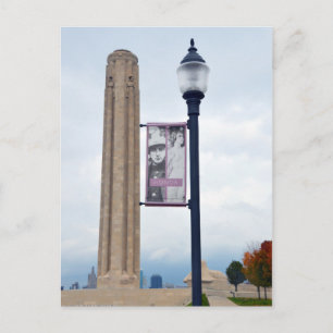 Honor Banner, Liberty Memorial, Kansas City, MO. Vykort