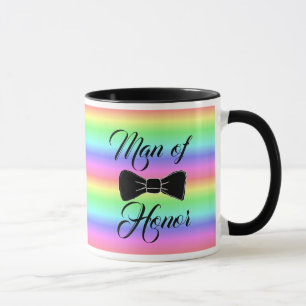 Honor Black Bow Tie Coffee Mugg