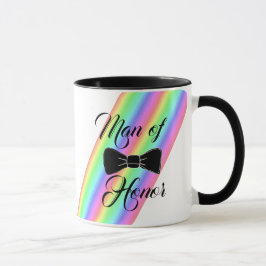 Honor Black Bow Tie Coffee Mugg
