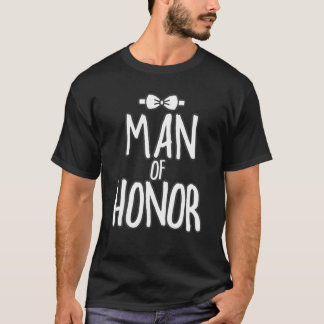 Honor Bröllop man of Honor Frieri Bridesm T Shirt