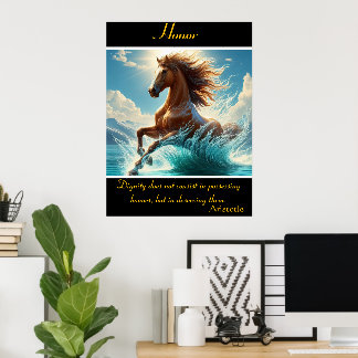 Honor Dances Amid Turcos Vatten Poster