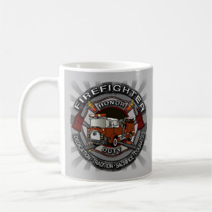 Honor Firefighter Mugg