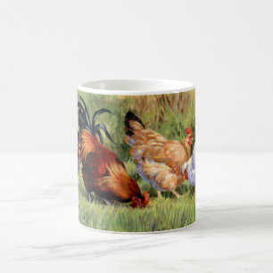 Hönor i en ro kaffemugg