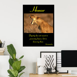 Honor Överlever inom Natos styrkeförhållanden Poster