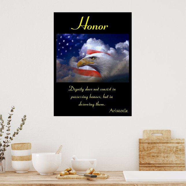 Honor Poster örn 8 (Kök)