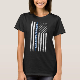 Honor Respect Police T Shirt