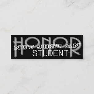 Honor Student - Social-personkort för media