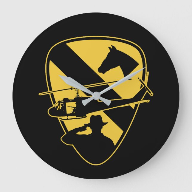 Honor the 1st Cavalry Division Stor Klocka (Framsida)