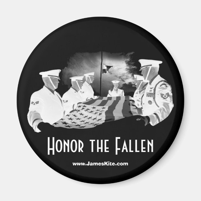 Honor the Fallen Magnet (Framsidan)
