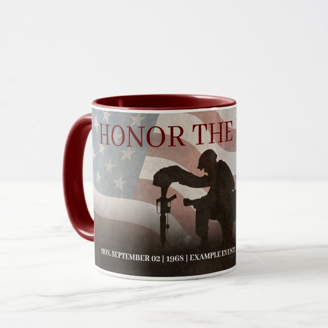 Honor The Fallen Mugg (Framsida vänster)