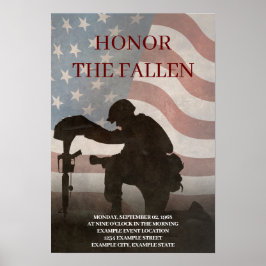 Honor The Fallen Poster