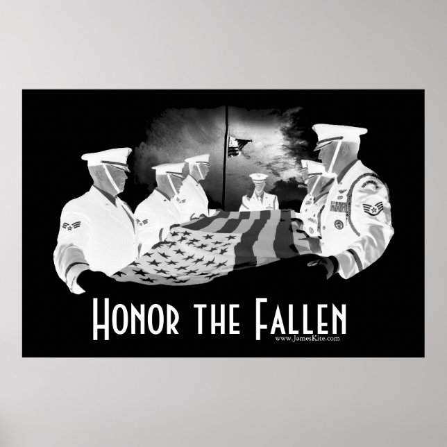 Honor the Fallen Poster (Framsidan)