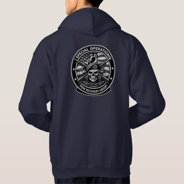 Honor the Fallen. Retrieve the Brave Hoodie (Baksida)