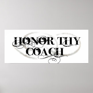 Honor Thy Coach Poster