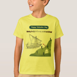 Honor to Columbus yellow T Shirt