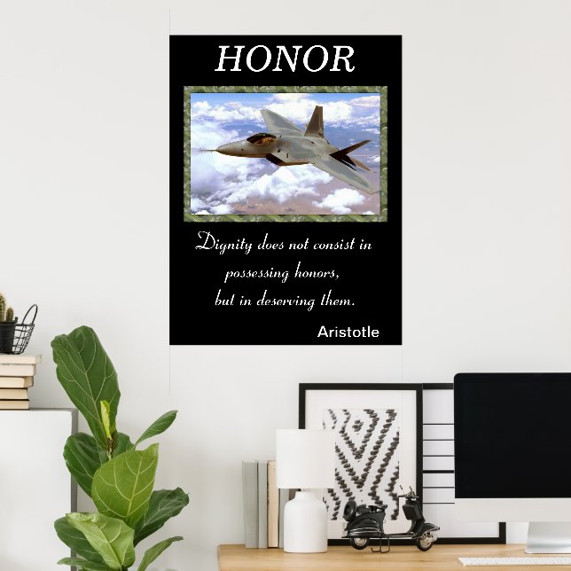 Honor Unites Milis Determined and Modig Warri Poster (Hemmakontoret)