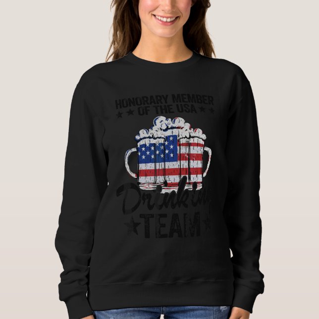 Honorär medlem av USA:s dricksgrupp American T Shirt (Framsida)