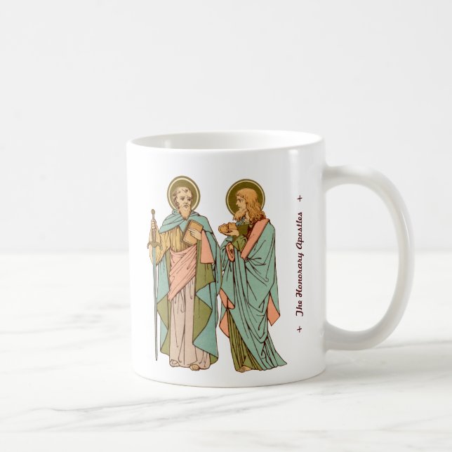 Honorärapostlar: SS Paul & Barnabas (RLS20c) Kaffemugg (Höger)
