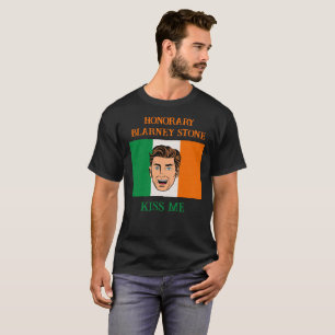 HONORARY BLARNEY STONE LAD KISS ME T SHIRT