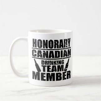 Honorary Canadian Drinking Team Member Canada Day Kaffemugg