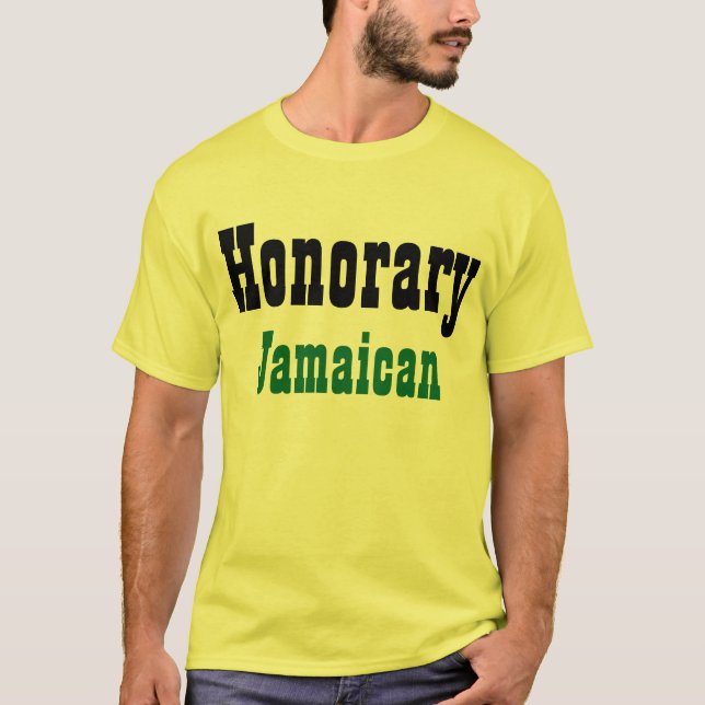 Honorary jamaican t-shirt (Framsida)