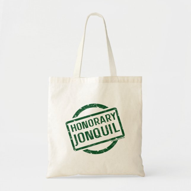 Honorary Jonquil tote, green Tygkasse (Framsidan)