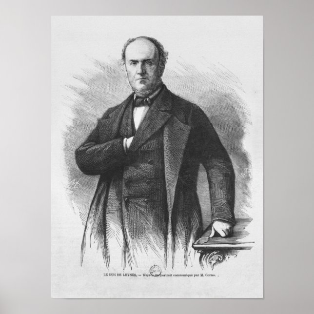 Honore d'Albert, Duke of Luynes Poster (Framsidan)