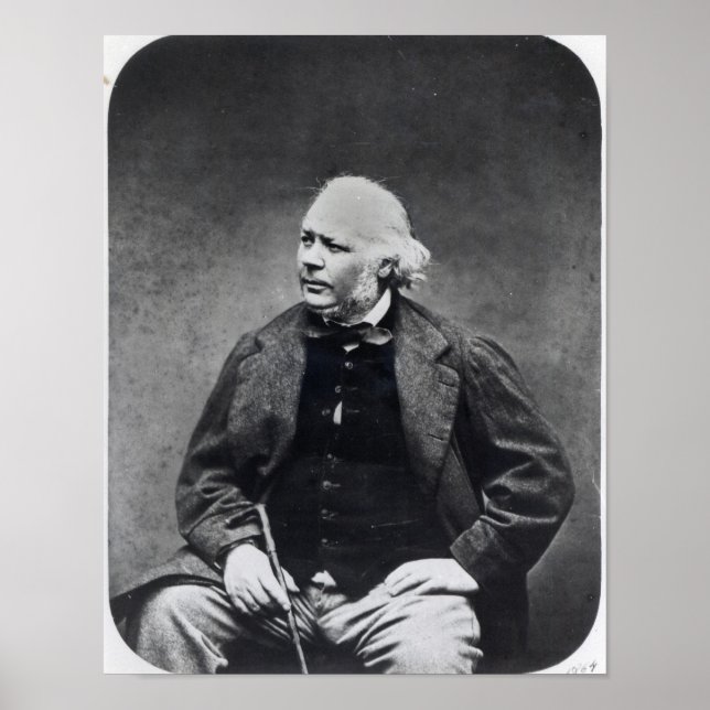 Honore Daumier c.1864 Poster (Framsidan)