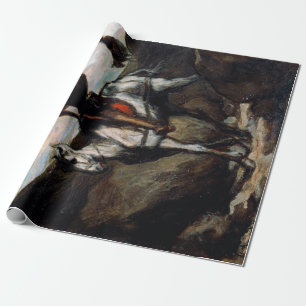 Honore Daumier Don Quixote i bergen Presentpapper