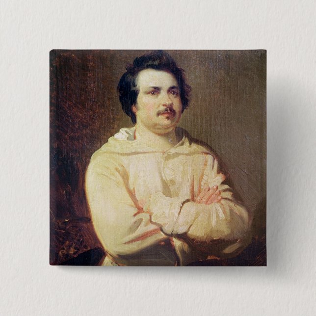 Honore de Balzac i hans munk vana, 1829 Knapp (Framsida)