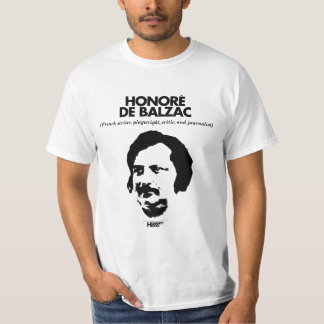 Honorè De Balzac vitT-tröja Tröja