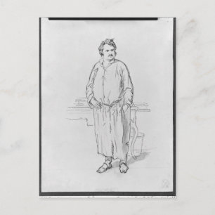 Honore de Balzac Vykort