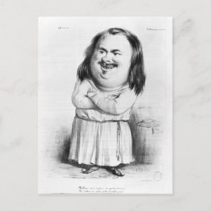 Honore de Balzac Vykort