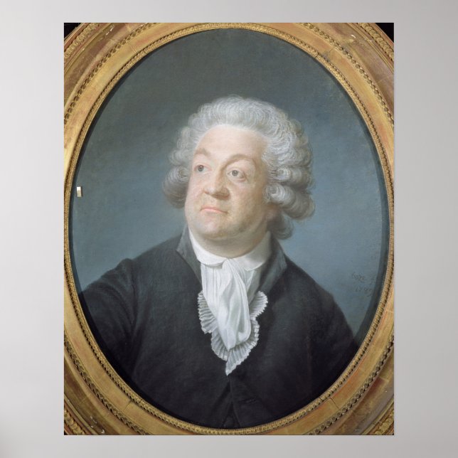 Honore Gabriel Riqueti Count of Mirabeau, 1789 Poster (Framsidan)