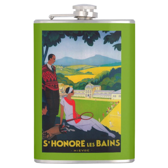 Honore Les Bains vintage PosterEurope Fickplunta (Framsidan)