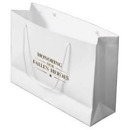 Honoring Our Fallen Heroes / Bolsa de Regalo