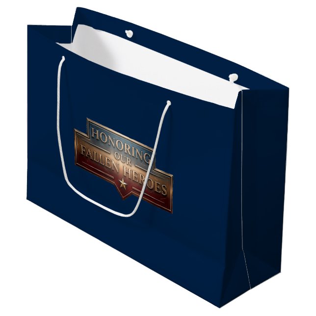 Honoring Our Fallen Heroes / Bolsa de Regalo (Framsidan Vinklad)