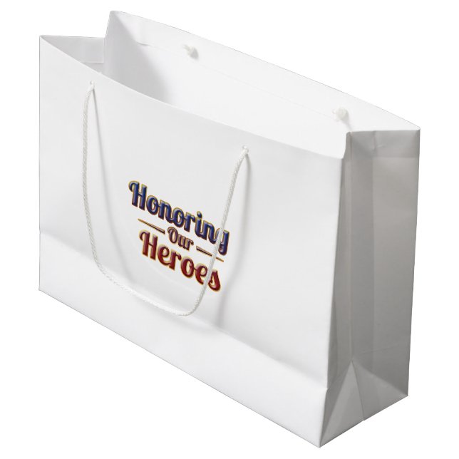 Honoring Our Heroes / Bolsa de Regalo (Framsidan Vinklad)
