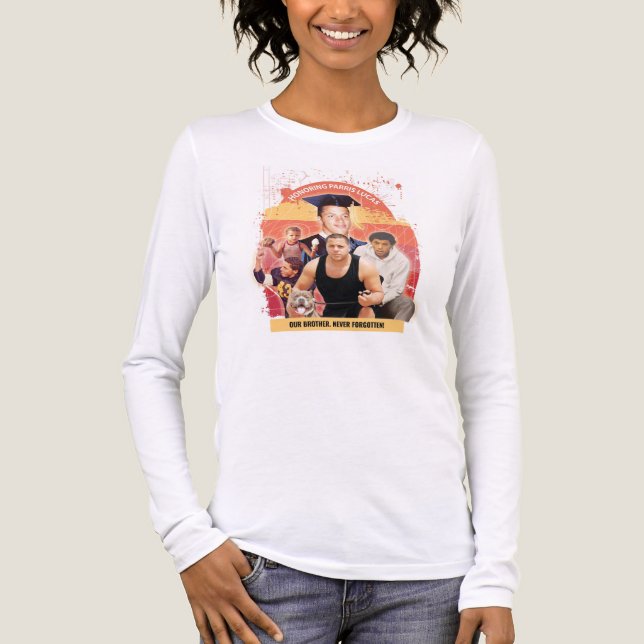 Honoring Parris Lucas - Women Långärmad T Shirt (Framsida)
