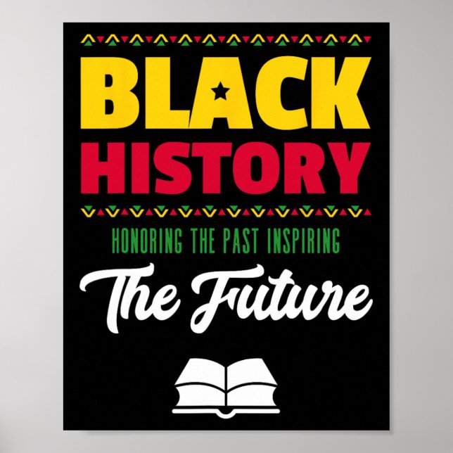 Honoring Past Inspirating Future African Black His Poster (Framsidan)
