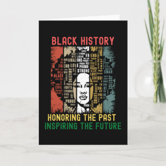 Honoring The Past Inspiring Future Black History Kort