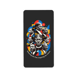 Honoring The Past, Inspiring The future Adressetikett