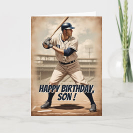 Honoring Tradition Birthday Card for Son Helgkort
