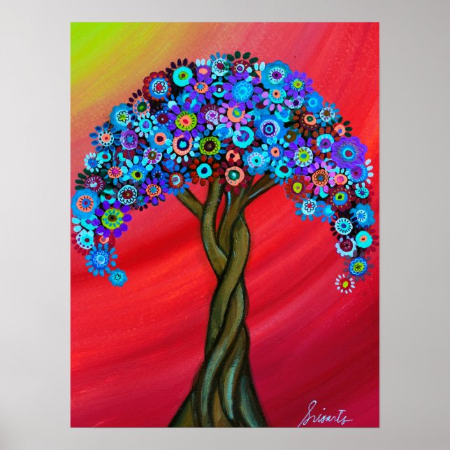 Honors vila Träd Poster (Framsidan)