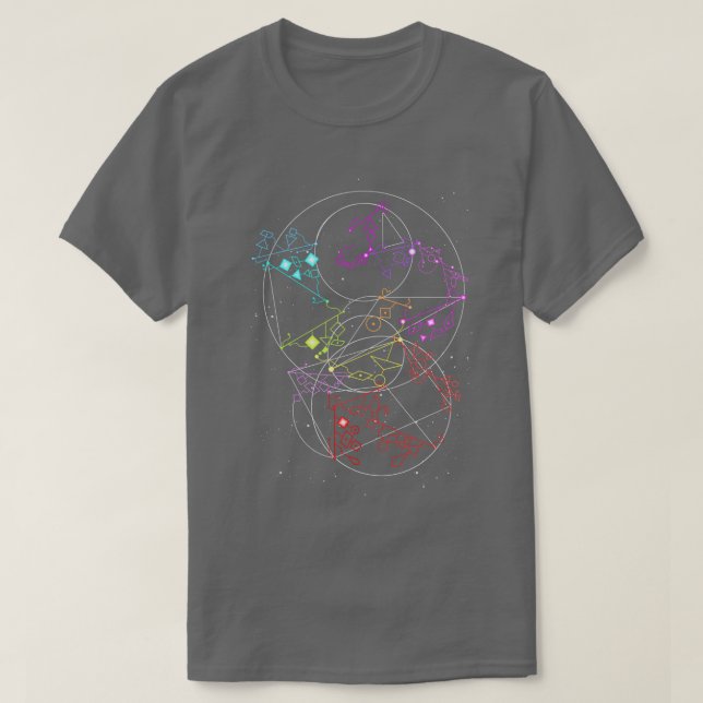 HonRa Constellations T Shirt (Design framsida)