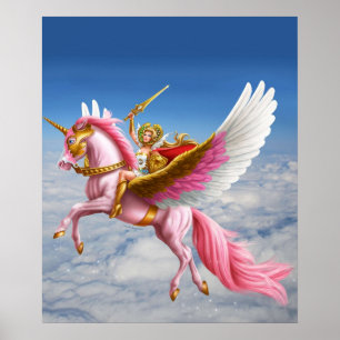 HonRa och Swiftwind skjuter i molnen Poster