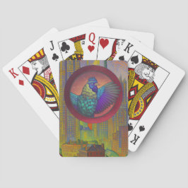 Hönscirkel design casinokort