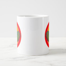 Hönscirkeldesign Jumbo Mugg