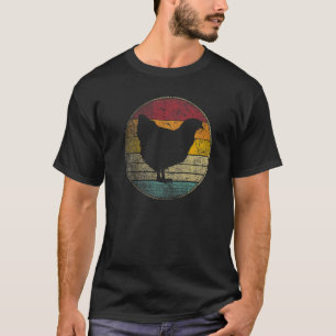 Hönsgård Retro Distressed 70-tal T Shirt